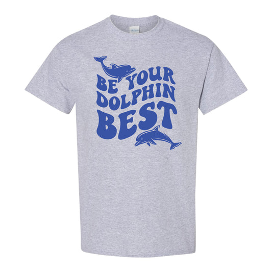 ADULT Dolphin Best Tee - Sizes up to 5X!