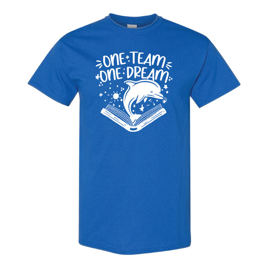 ADULT One Team, One Dream Tee - Sizes up to 5X!