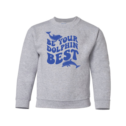 YOUTH Dolphin Best Sweatshirt